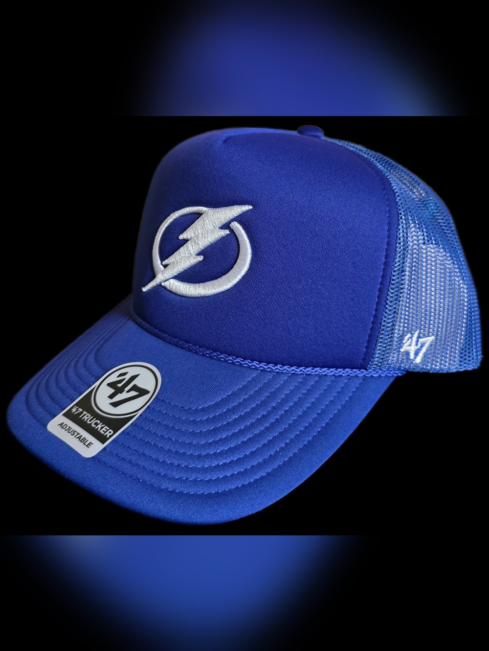 Tampa Bay Lightning ’47 Trucker Hat NWT OSFA